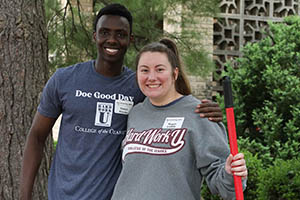 The Alumni Association of College of the Ozarks hosted its annual service day named in honor of former president Dr. R. M. Good.